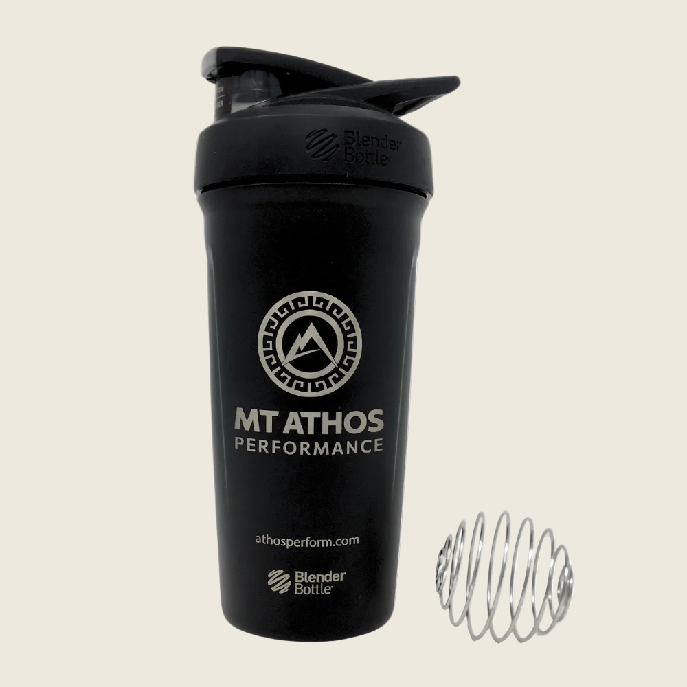 MTA Black Strada Blender Bottle – 24 oz
