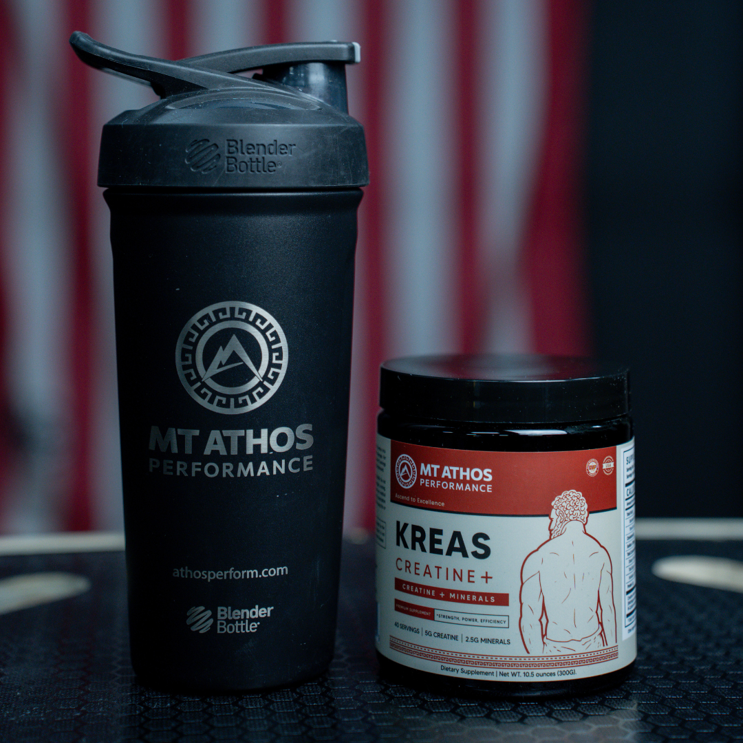 MTA Black Strada Blender Bottle – 24 oz