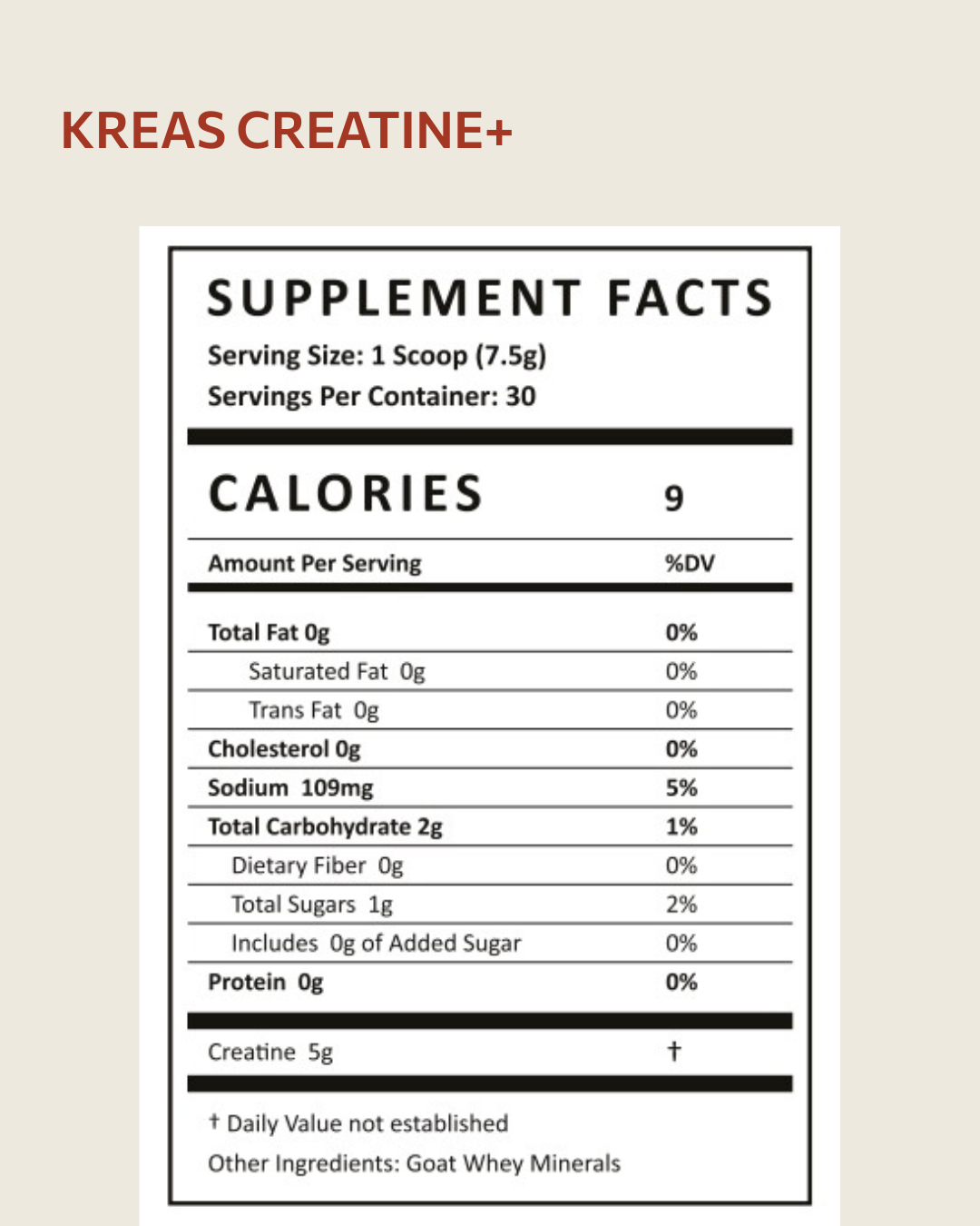 Kreas Creatine
