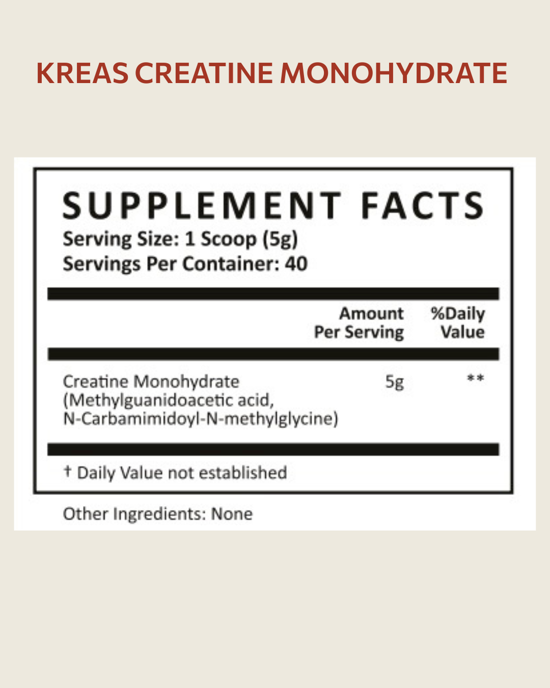 Kreas Creatine