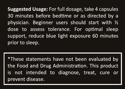 Elysium Rest - 120 capsules