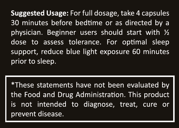 Elysium Rest - 120 capsules