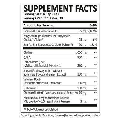 Elysium Rest - 120 capsules