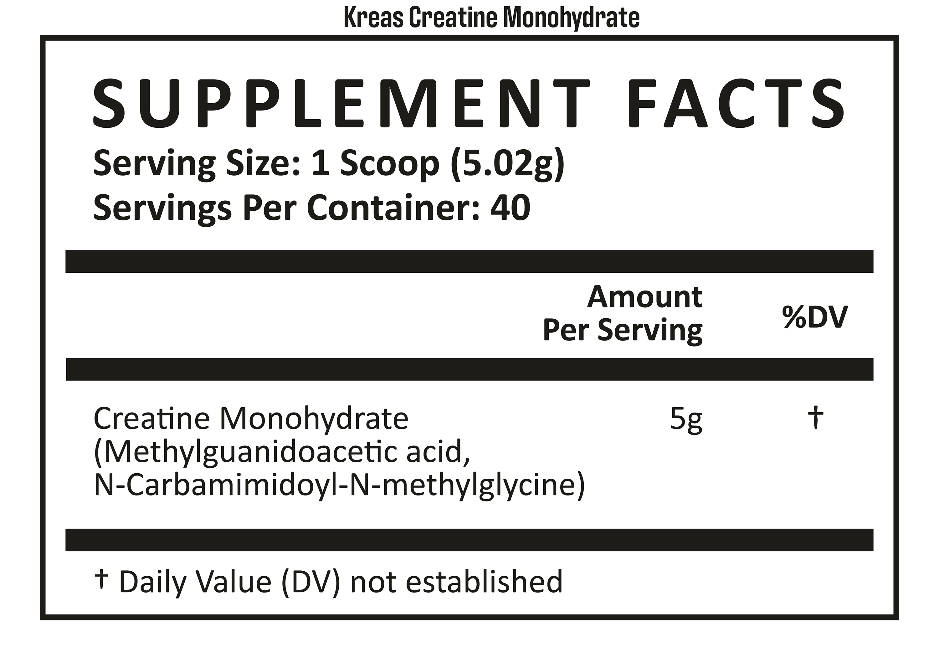 Kreas Creatine
