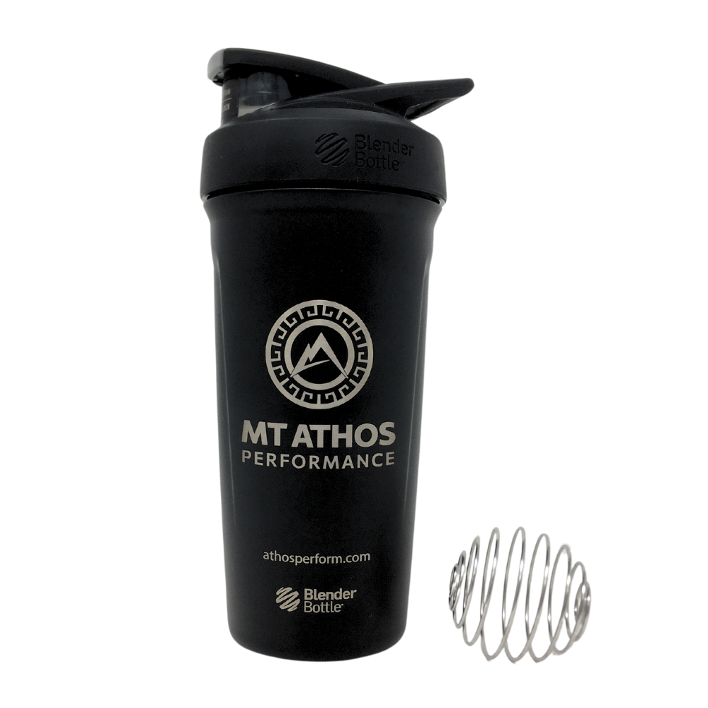 MTA Black Strada Blender Bottle – 24 oz