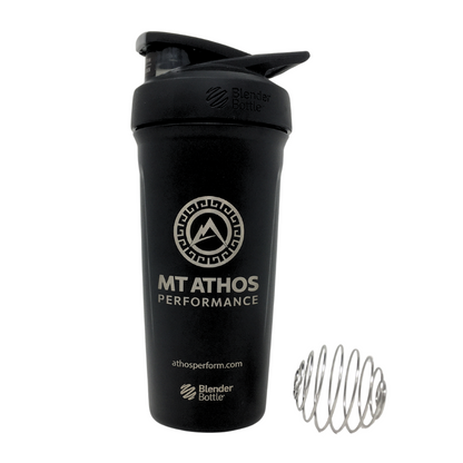 MTA Black Strada Blender Bottle – 24 oz